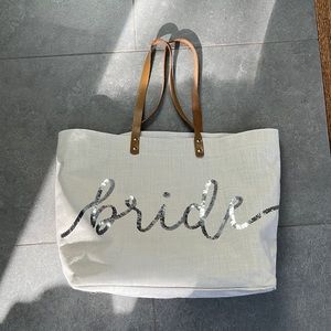 Bride tote bag